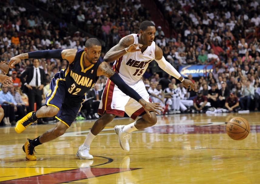 C.J. Watson(Pacers) e Mario Chalmers (Usa Today)